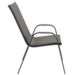 Krzesło Ogrodowe Polo Grey Szare