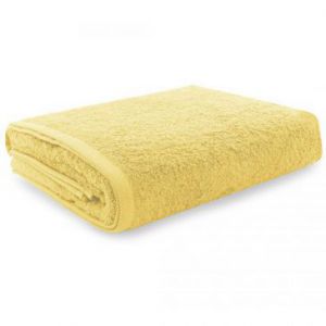 Eurofirany Ręcznik Gładki Żółty 80x200