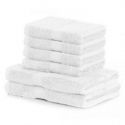 DecoKing Zestaw Ręczników 40% Bambus Biały 2*70x140 + 4*50x100 