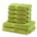DecoKing Ręczniki Kapielowe Bawełna SELEDYNOWY 2*70x140 + 4*50x100 
