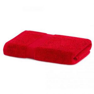 DecoKing Ręcznik Kąpielowy Bawełna C. Czerwony 70x140 