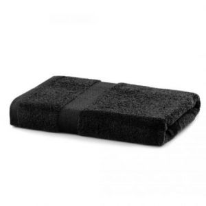 DecoKing Ręcznik Kąpielowy Bawełna I Czarny 70x140
