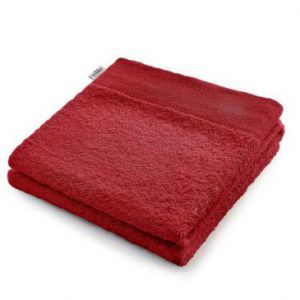 AmeliaHome Ręcznik Bawełniany 50x100 Czerwony