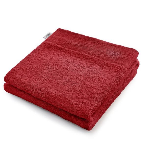 AmeliaHome Ręcznik Bawełniany 70x140 Czerwony