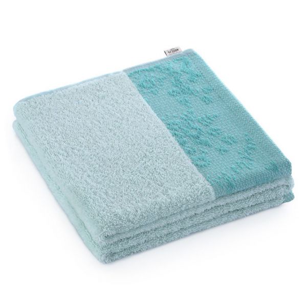 AmeliaHome Ręcznik bawełniany CREA 50x90 błękitny