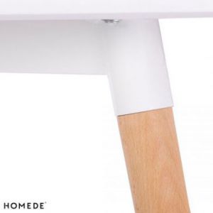HOMEDE Stół ELLE 120x80 Biały