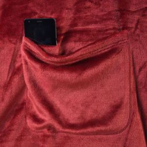 DecoKing Koc z rękawami C. Czerwony 150x180
