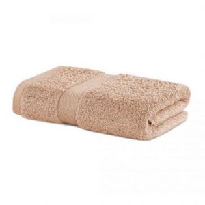 DecoKing Ręcznik Kąpielowy Bawełna Beżowy 50x100 