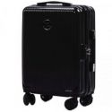 Wings  Mała walizka kabinowa V na kółkach z policarbonu 35l czarna
