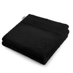 AmeliaHome Ręcznik Bawełniany 50x100 Czarny