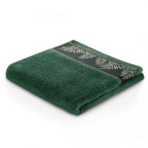 AmeliaHome Ręcznik bawełniany Pavos 70x140 cm - zielony