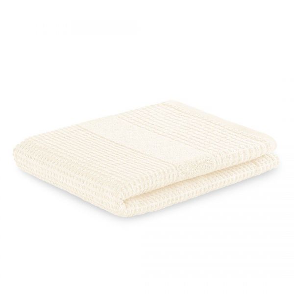 AmeliaHome Ręcznik bawełniany Plano 70x140 cm - kremowy