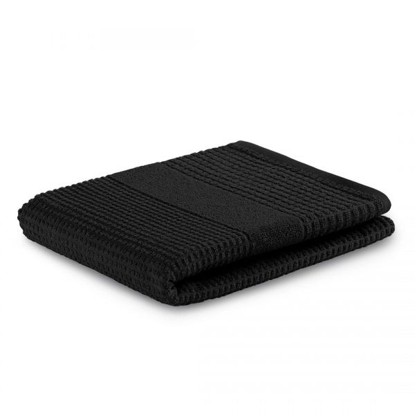 AmeliaHome Ręcznik bawełniany Plano 70x140 cm - czarny