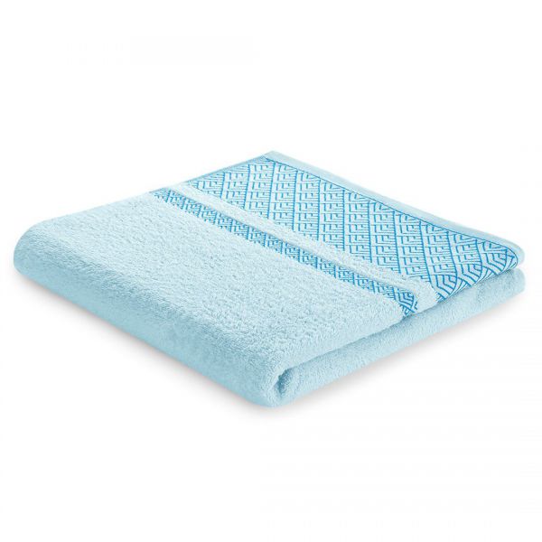 AmeliaHome Ręcznik bawełniany Volie 50x90 cm - błękitny