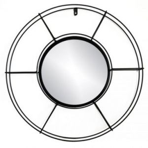 HOMEDE Nowoczesne lustro ścienne TESIA 56x56 cm
