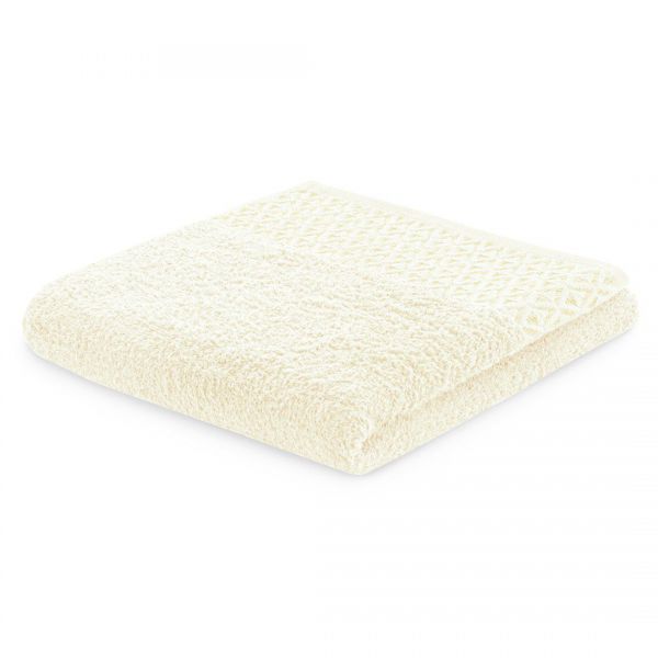 DecoKing Ręcznik bawełniany 30x50 cm kremowy