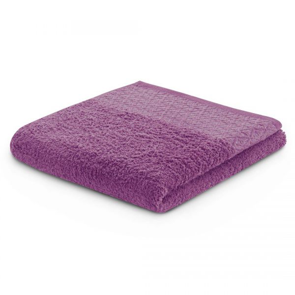DecoKing Ręcznik bawełniany 30x50 cm śliwkowy