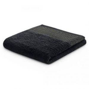 DecoKing Ręcznik bawełniany 50x90 cm czarny