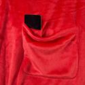 DecoKing Koc z rękawami Czerwony 170x200