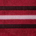 Bawełniany ręcznik frotte GRACJA 50X90 czerwony