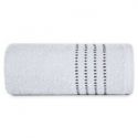 Bawełniany ręcznik frotte FIORE 30X50 srebrny