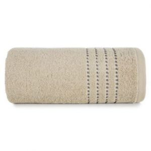 Bawełniany ręcznik frotte FIORE 30X50 beżowy
