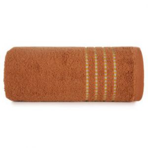 Bawełniany ręcznik frotte FIORE 30X50 ceglany