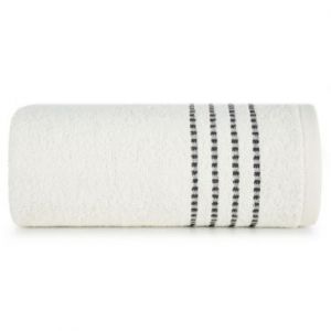 Bawełniany ręcznik frotte FIORE 50X90 kremowy
