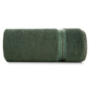 Ręcznik frotte FILON 50X90 ciemny zielony