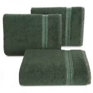 Ręcznik frotte FILON 30X50 ciemny zielony