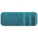 Ręcznik frotte z bordiurą GLORY 30X50 turkusowy