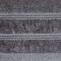 Ręcznik frotte z bordiurą GLORY 70X140 grafitowy