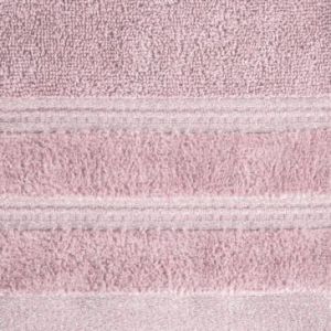 Ręcznik frotte z bordiurą GLORY 30X50 liliowy