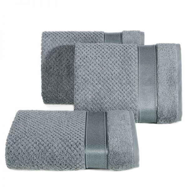 Ręcznik bawełna MILAN6 70X140 stalowy