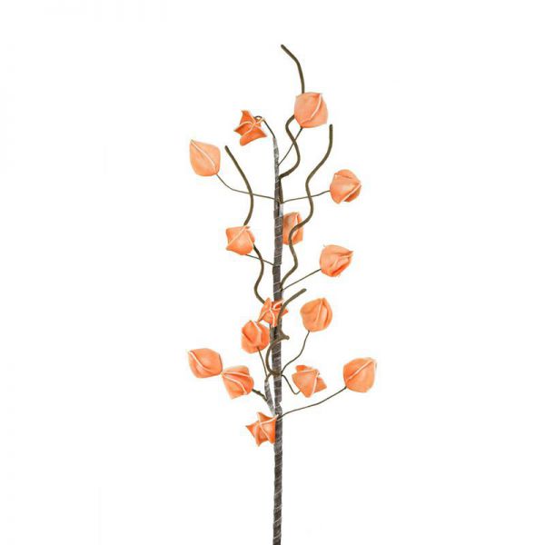Sztuczny kwiat dekoracyjny FLORE 92X40 pomarańczowy x6