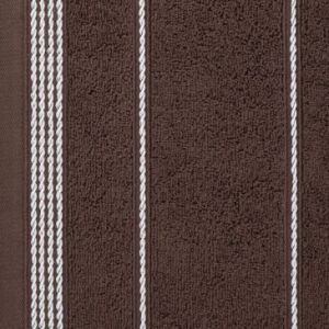 Ręcznik frotte MIRA4 30X50 brązowy