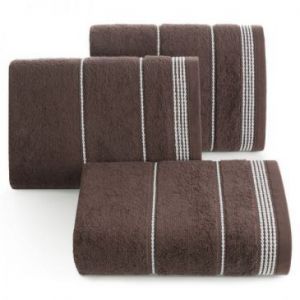 Ręcznik frotte MIRA4 50X90 brązowy