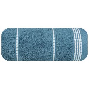Ręcznik frotte MIRA10 70X140 ciemny niebieski