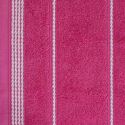 Ręcznik frotte z bordiurą MIRA 70X140 amarantowy