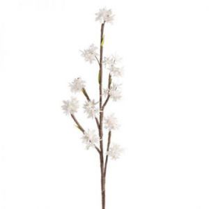 Sztuczny kwiat dekoracyjny FLORE 79X23 biały x6