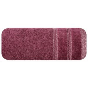 Ręcznik frotte GLORY12 70X140 bordowy