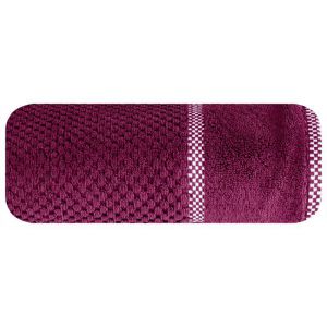 Ręcznik frotte CALEB8 50X90 amarantowy