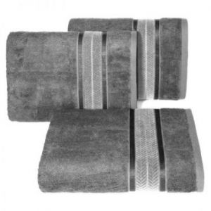 Ręcznik bambusowy MIRO4 70X140 stalowy