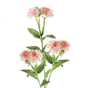 Sztuczny kwiat dekoracyjny NATU IV różowy x12