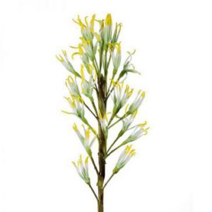 Sztuczny kwiat dekoracyjny FLORE II żółty x6