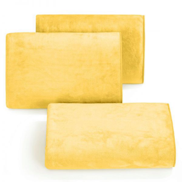 Ręcznik szybkoschnący z mikrofibry AMY 30X30 żółty
