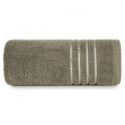 Bawełniany ręcznik frotte FIORE 50X90 brązowy