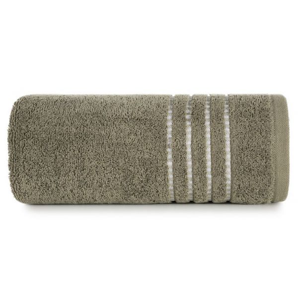 Bawełniany ręcznik frotte FIORE 50X90 brązowy