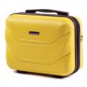Wings  Pojemny kuferek podróżny ABS 15 l żółty