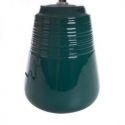 Lampa stołowa ceramiczna z abażurem KARLA 25X25X40 turkusowa